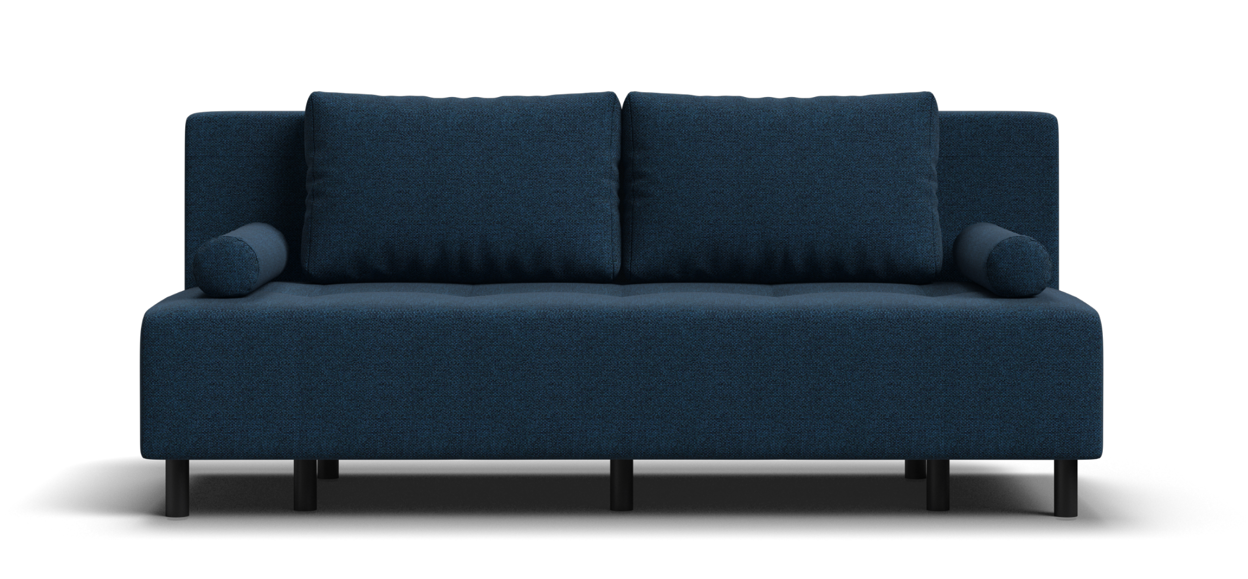 Диван Бостон Мини Рогожка Мальмо синий