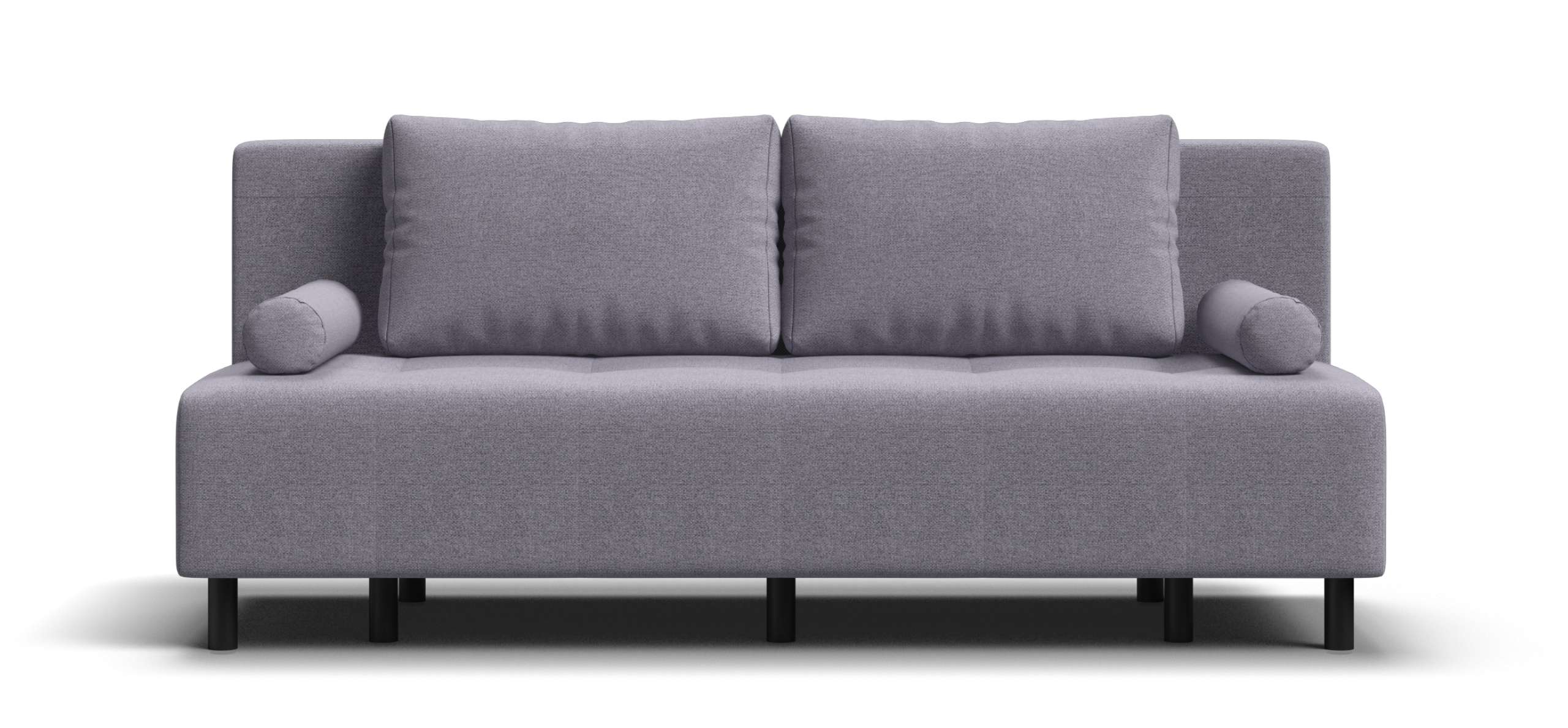 Диван Бостон Мини Рогожка Мальмо платина