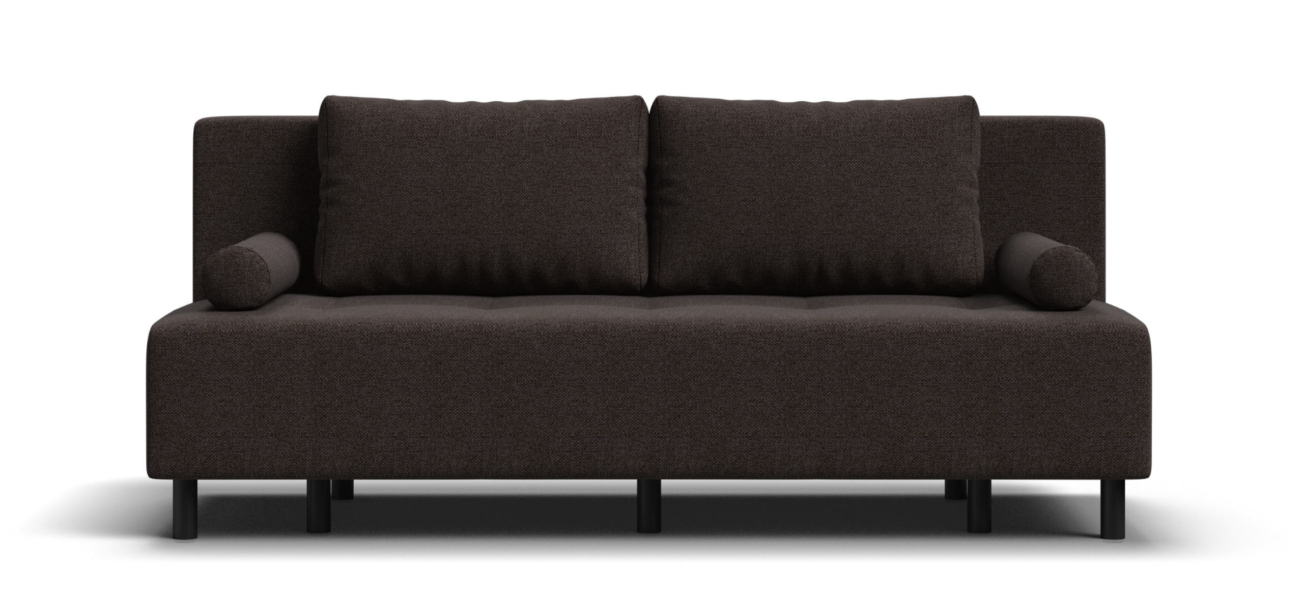 Диван Бостон Мини Рогожка Мальмо шоколад